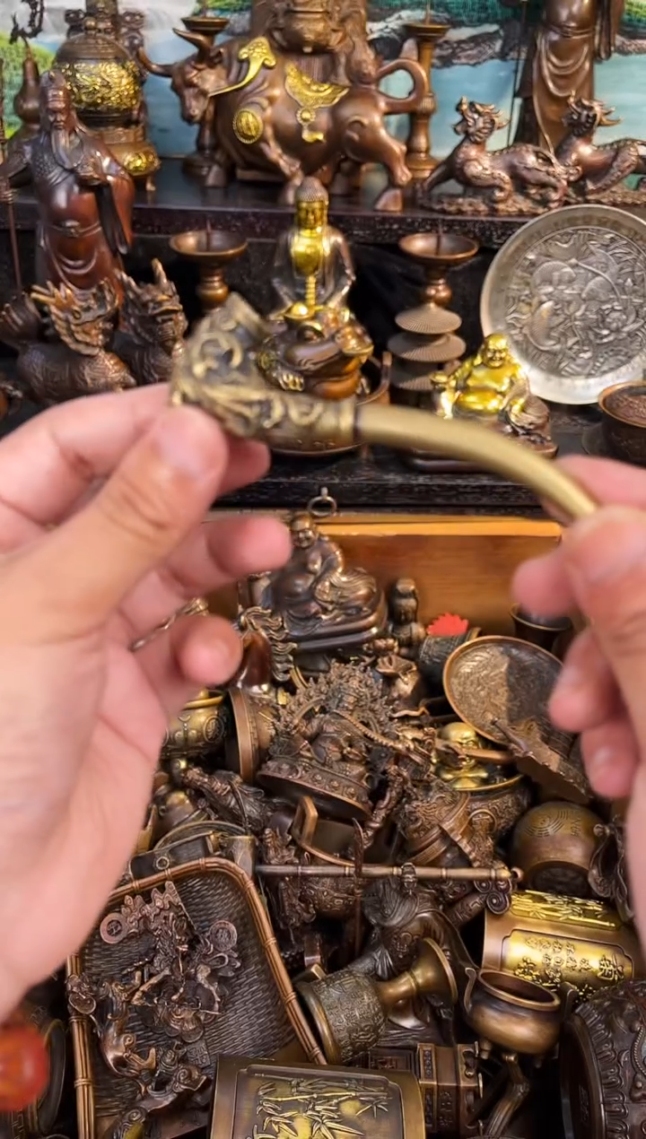 复古铜器摆件摆件