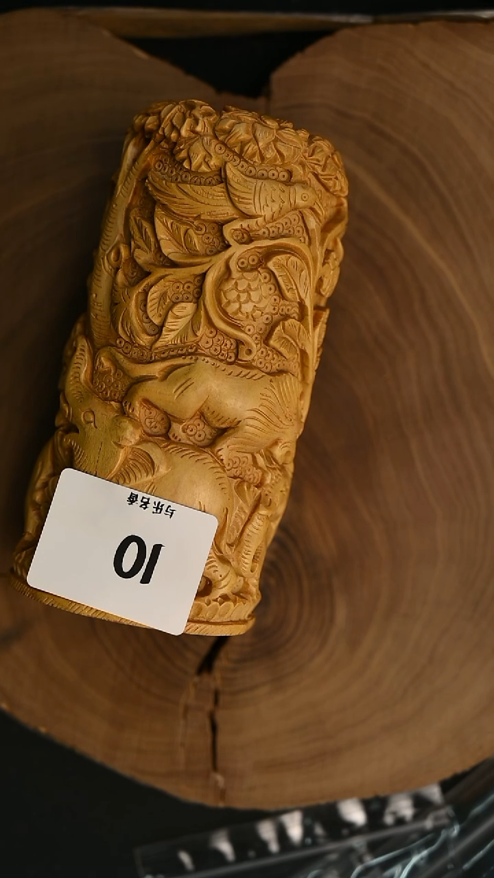 檀香木其他6号仓老山檀工艺品306克