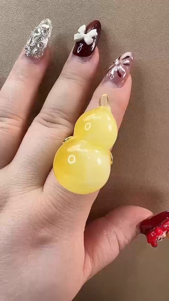 【闪购商品】琥珀戒指未镶嵌戒指