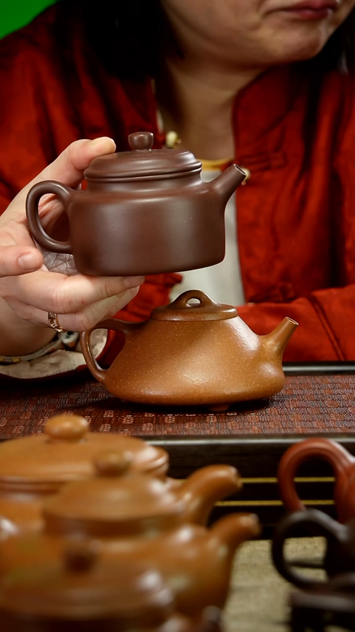 【闪购商品】紫砂茶壶子冶石瓢 沉香段+德钟 老紫泥