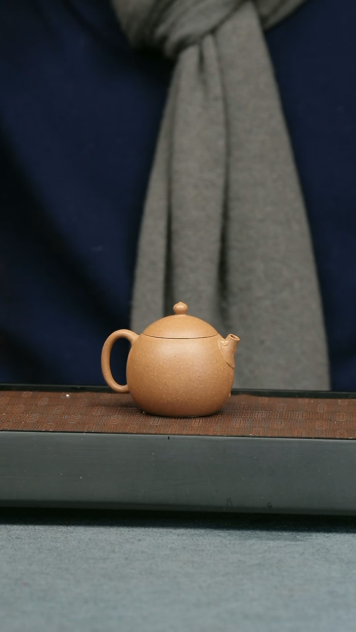 【闪购商品】紫砂茶壶五堂 莲心（黄金段泥）