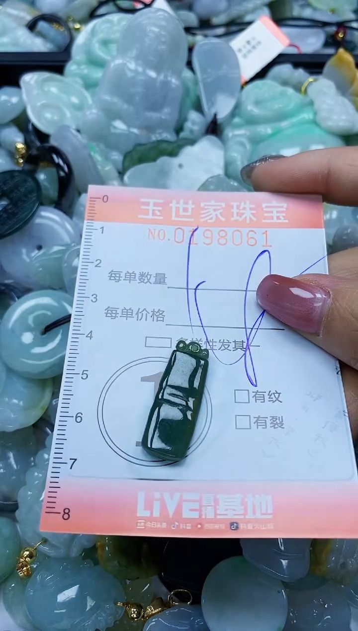 【闪购商品】翡翠颈饰未镶嵌闪购0198061