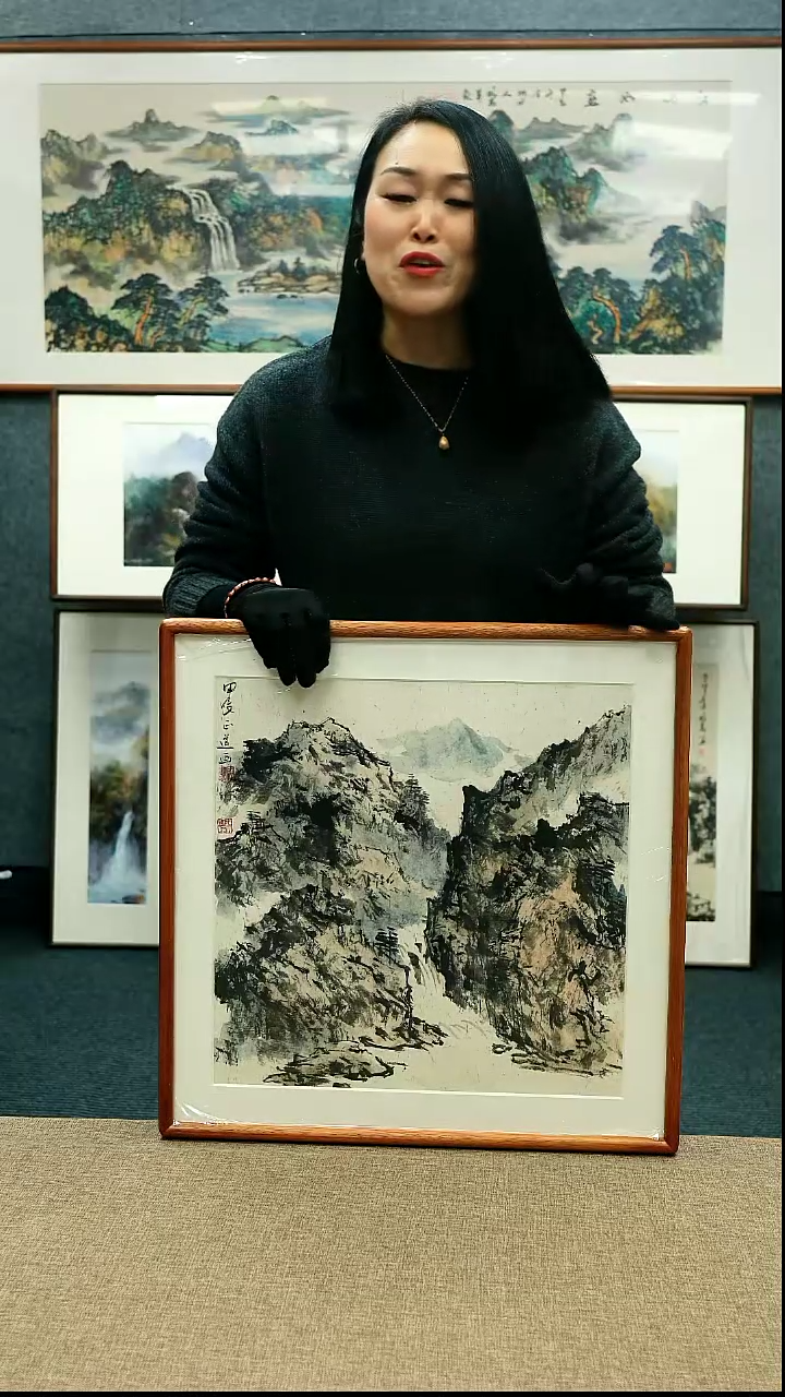 【闪购商品】国画50*50徐正道老师山水