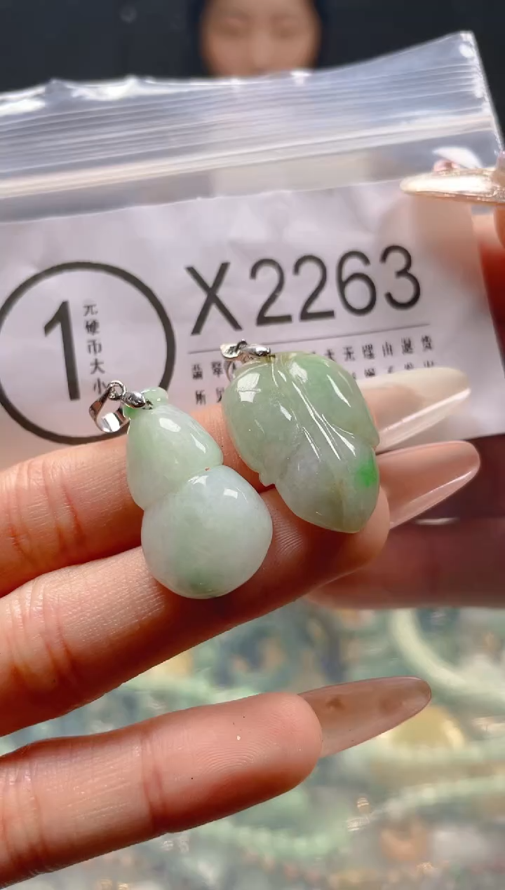 【闪购商品】翡翠颈饰未镶嵌/X/翡翠A货一图一物