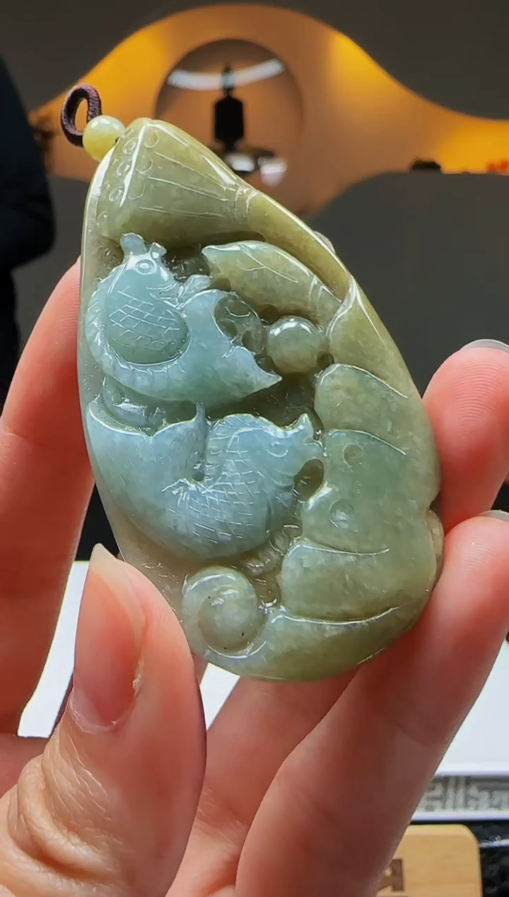 【闪购商品】定制翡翠未镶嵌Q01539翡翠毛货