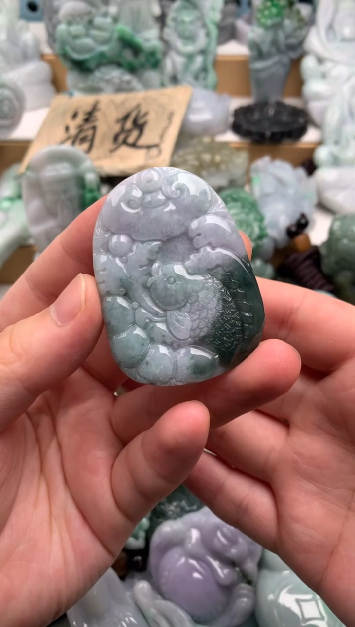 吊坠(不含链)未镶嵌翡翠1