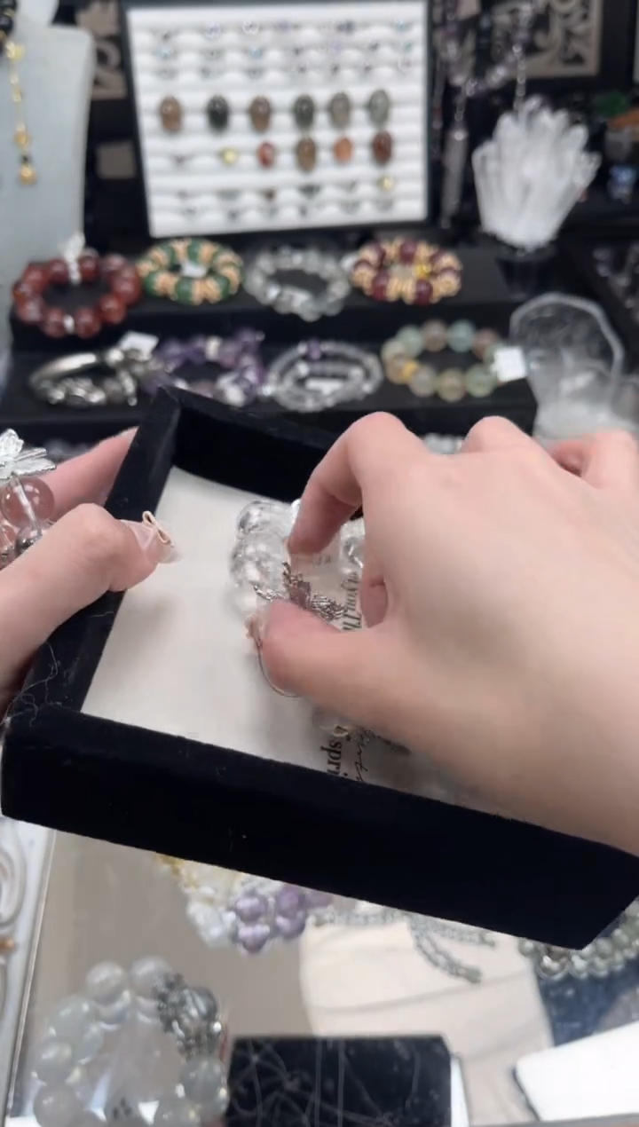 【闪购商品】水晶手链未镶嵌天然水晶 多样性发货