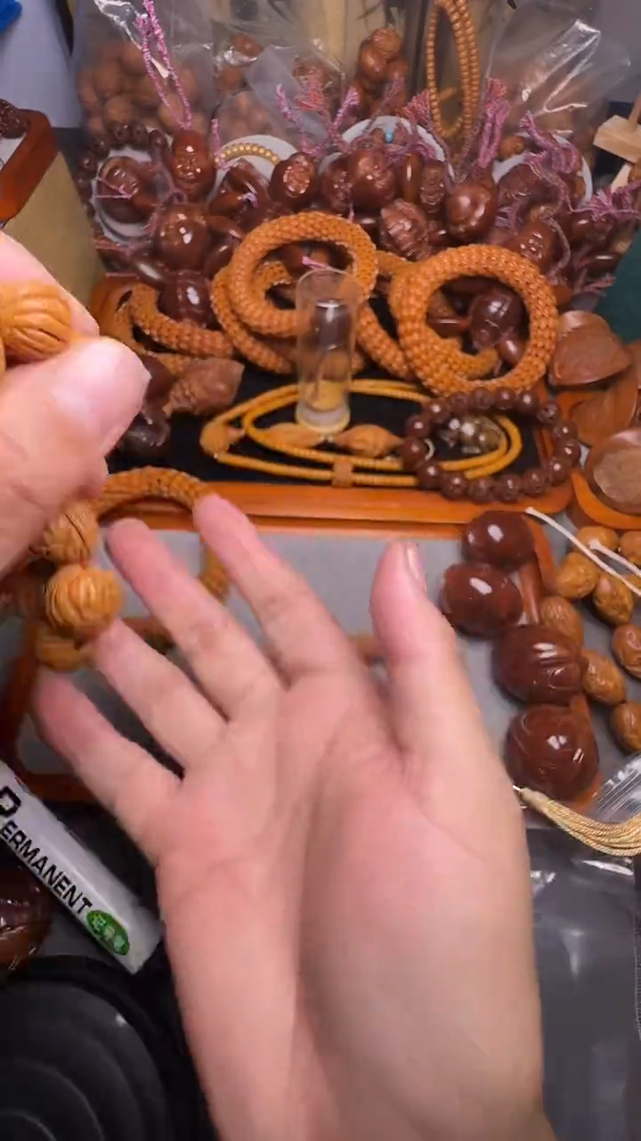 手串橄榄核?***?桃核一串