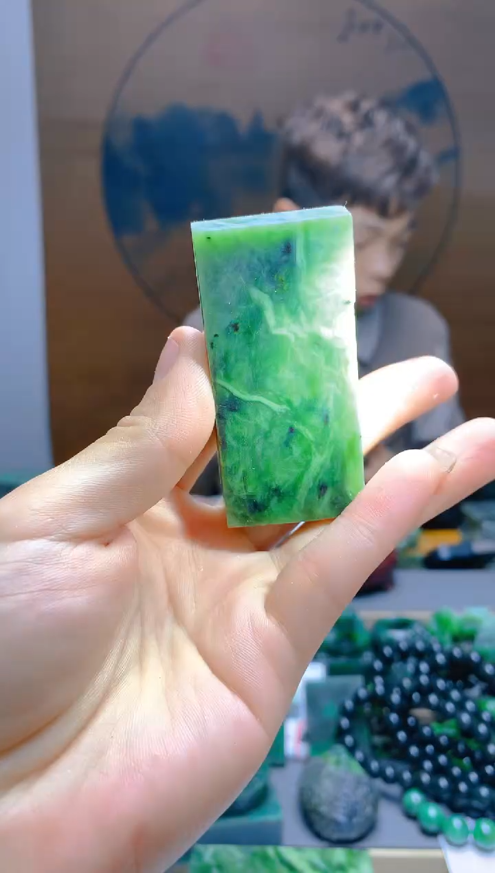 【闪购商品】和田玉（碧玉）珠宝半成品未镶嵌1