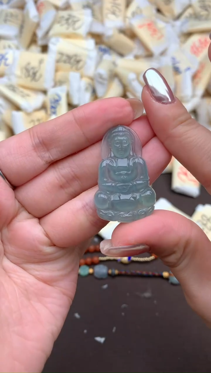 【闪购商品】翡翠挂件未镶嵌一