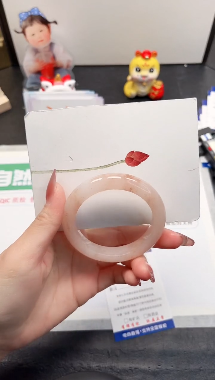 【闪购商品】石英质玉手镯未镶嵌347-57.7