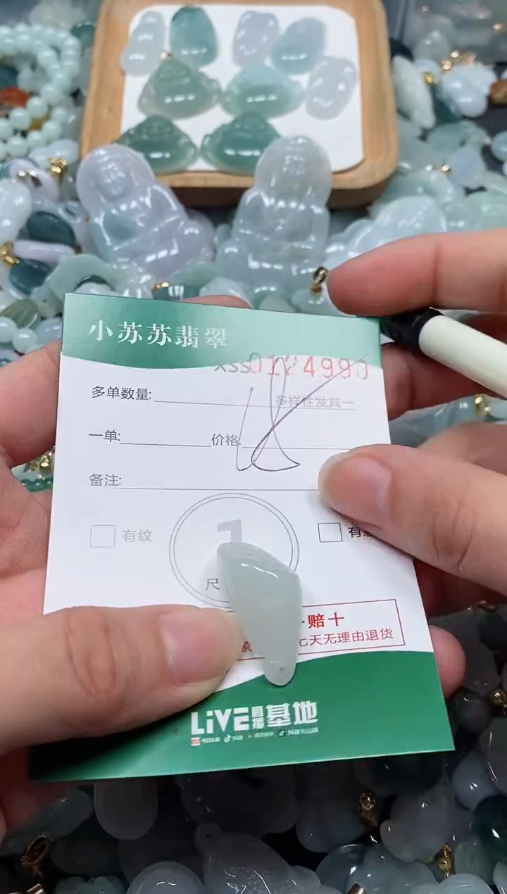 【闪购商品】翡翠颈饰未镶嵌闪购商品0124990