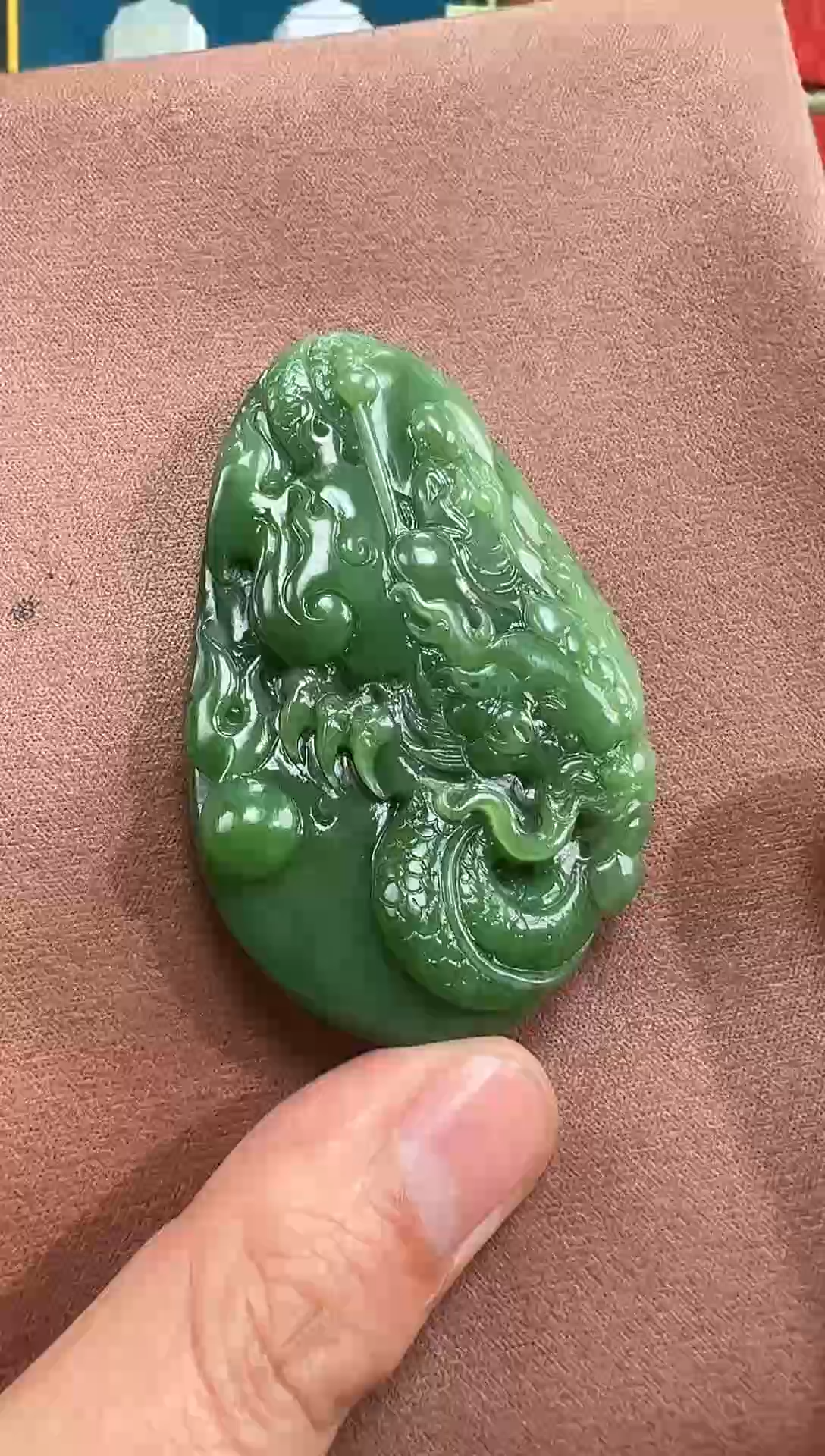 吊坠(不含链)未镶嵌和田玉水*和田玉精品脖颈挂坠