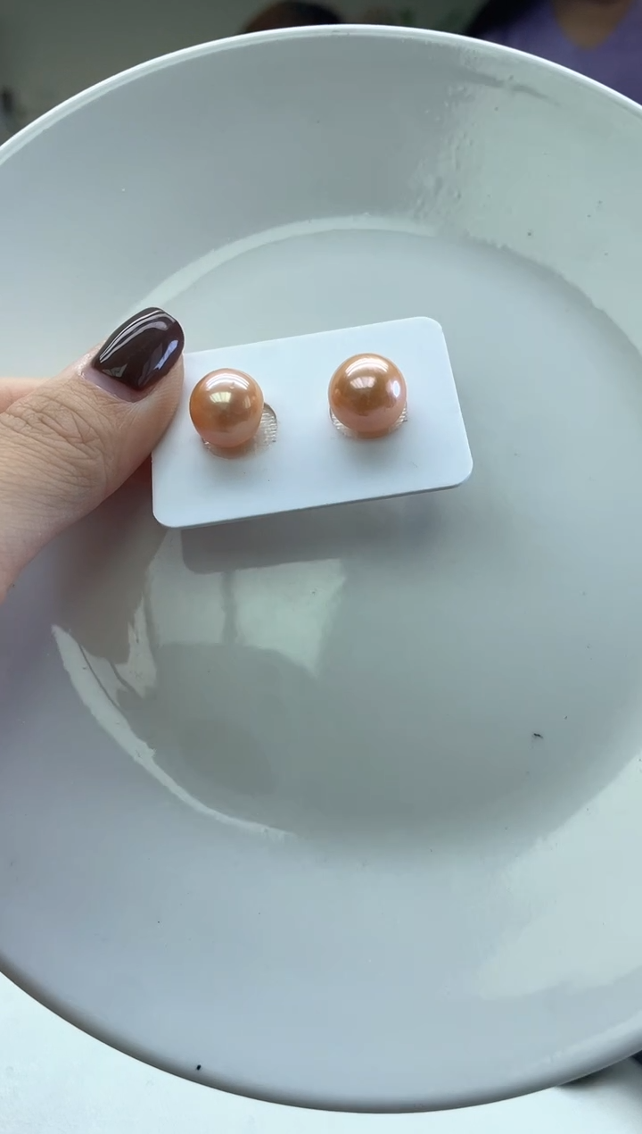 未镶嵌裸珠淡水珍珠中国红裸珠