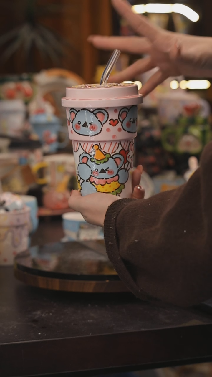 景德镇釉下彩绘设计师款式陶瓷
