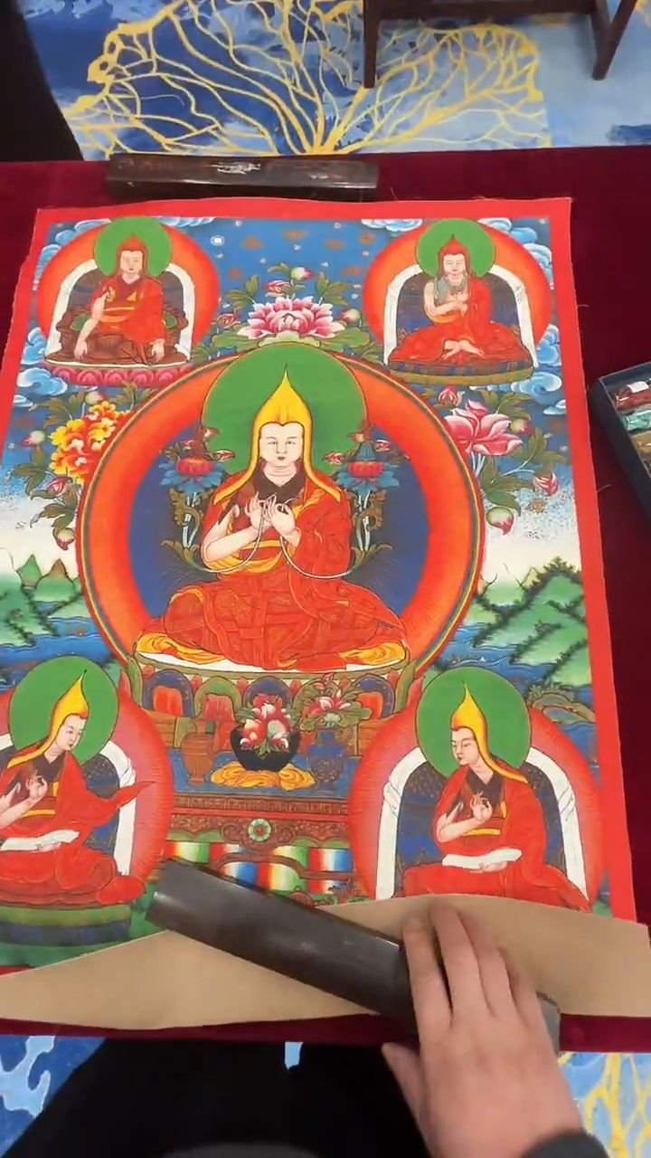 卷轴画唐卡16061