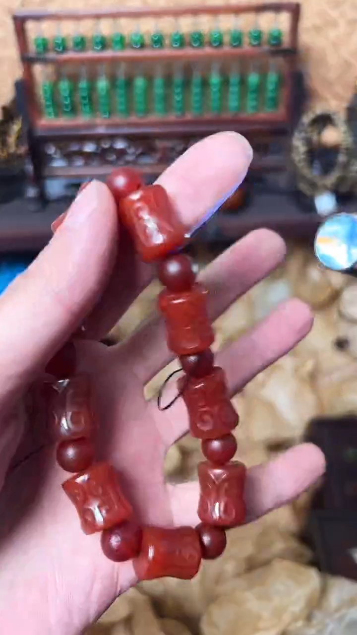 【闪购商品】南红玛瑙手链合金好运来直播间专属链接