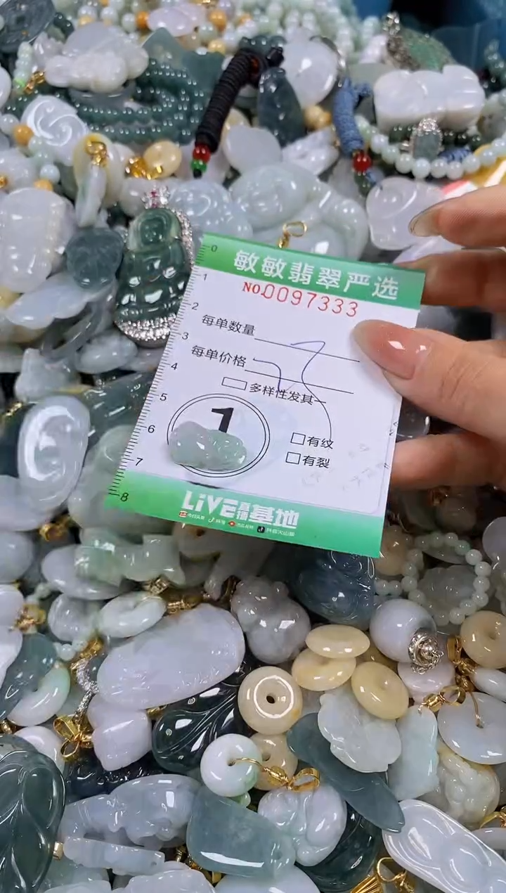 【闪购商品】翡翠颈饰未镶嵌闪购0097333