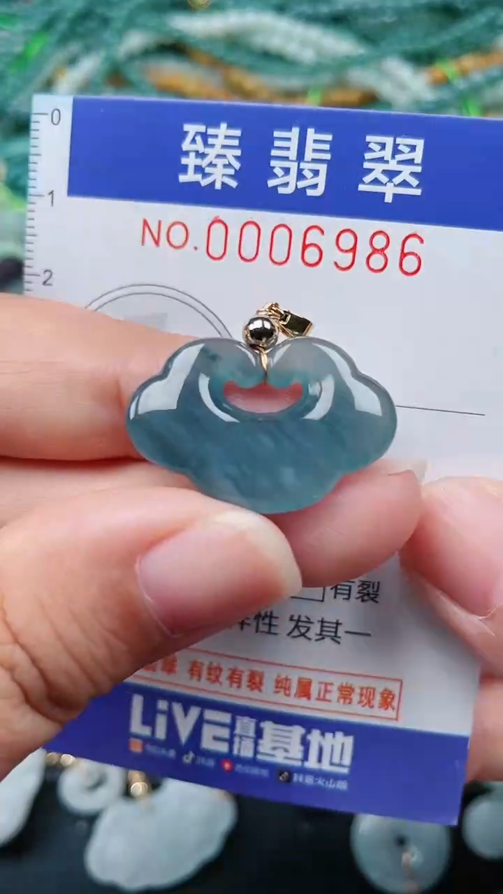 颈饰未镶嵌翡翠.0006986