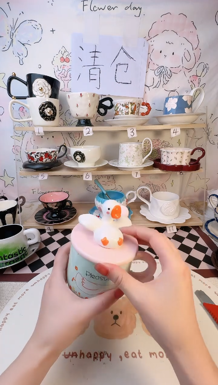 【闪购商品】普通钢化玻璃双饮款1