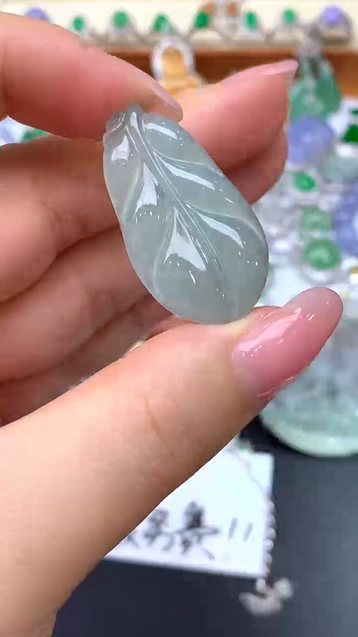 【闪购商品】翡翠颈饰未镶嵌108-天然翡翠