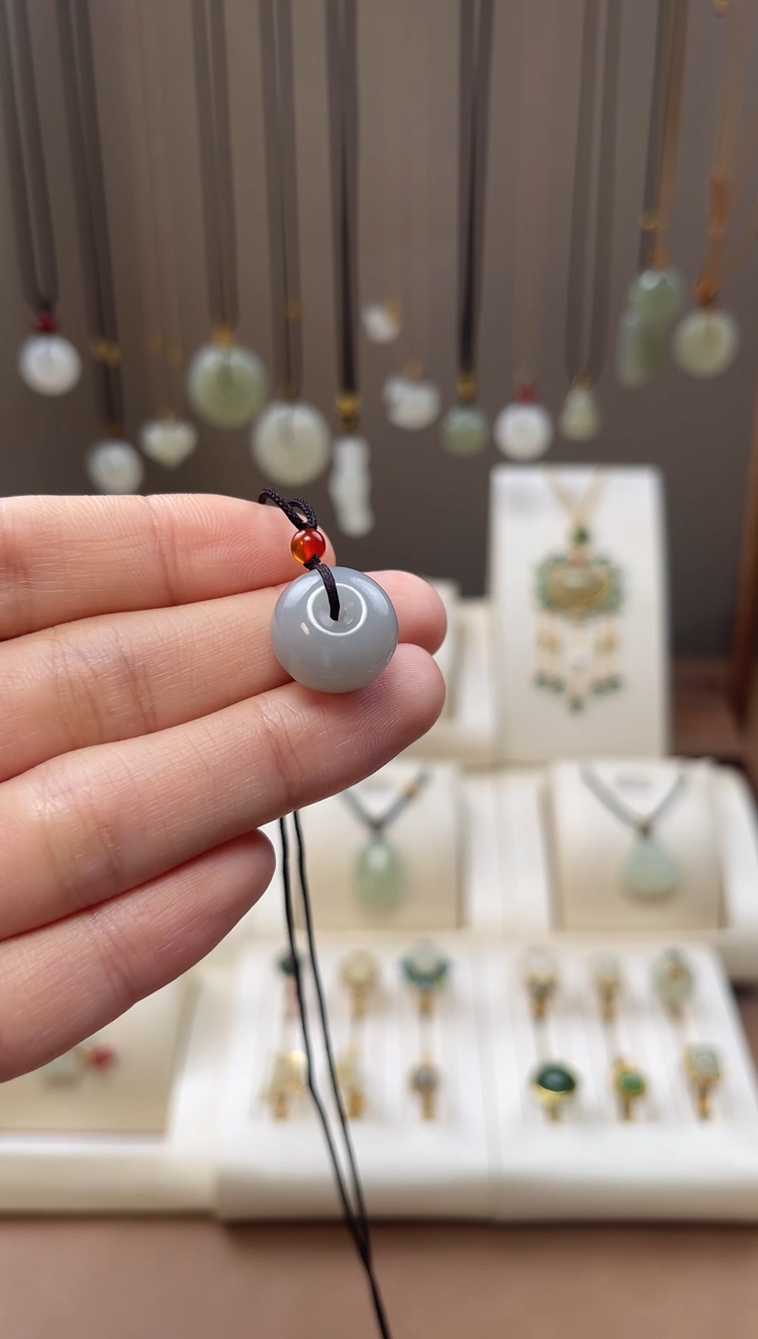 颈饰未镶嵌和田玉和田玉吊坠