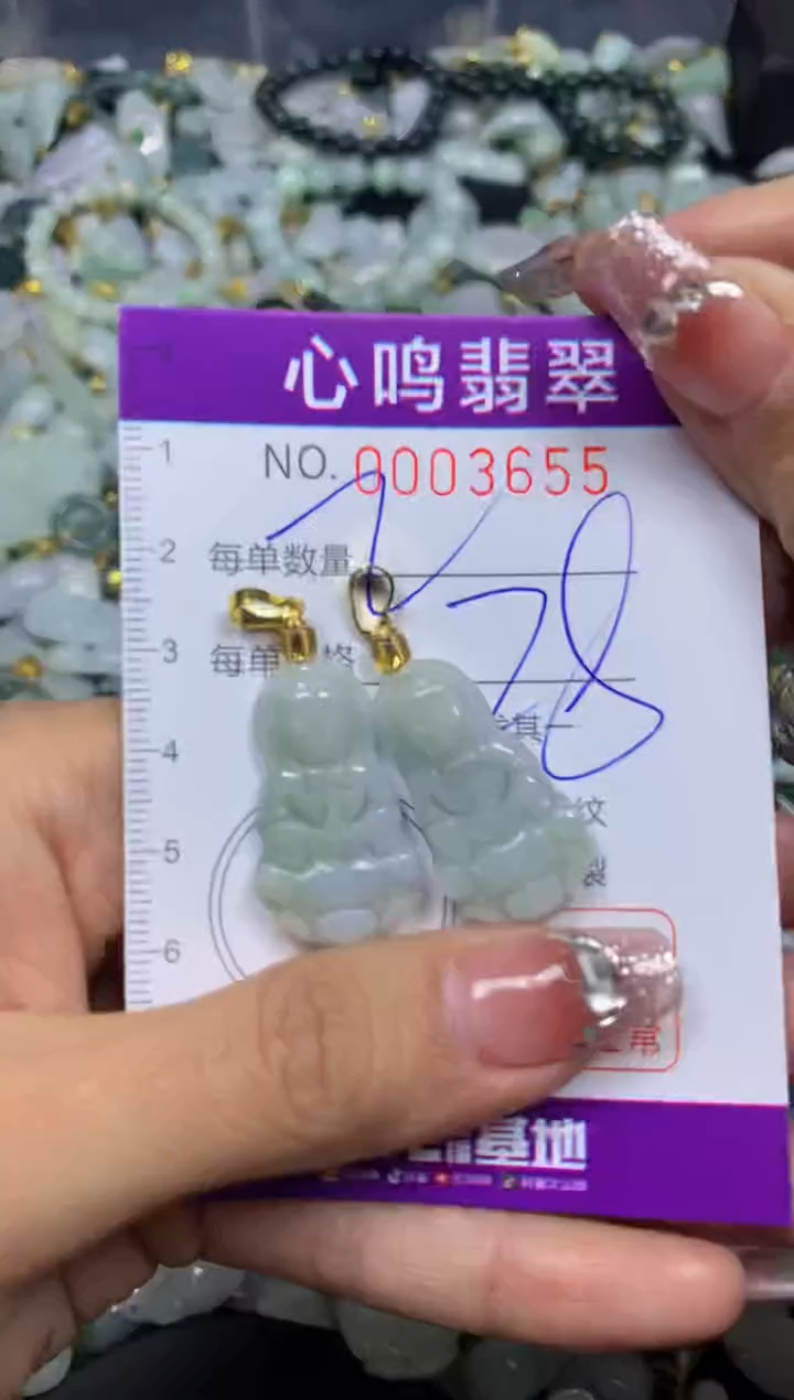 【闪购商品】翡翠颈饰未镶嵌闪购003655