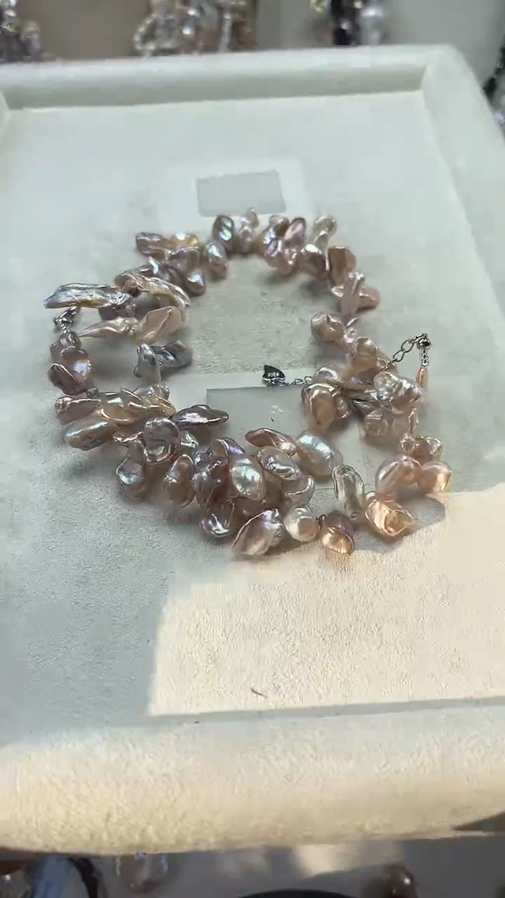 未镶嵌项链淡水珍珠【纯恬珠宝】