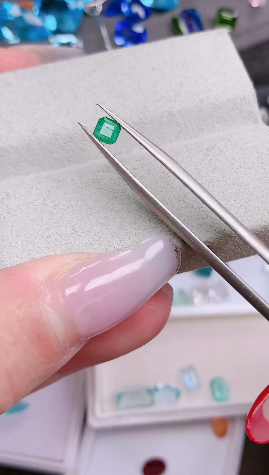 裸石祖母绿香*菇0.31ct