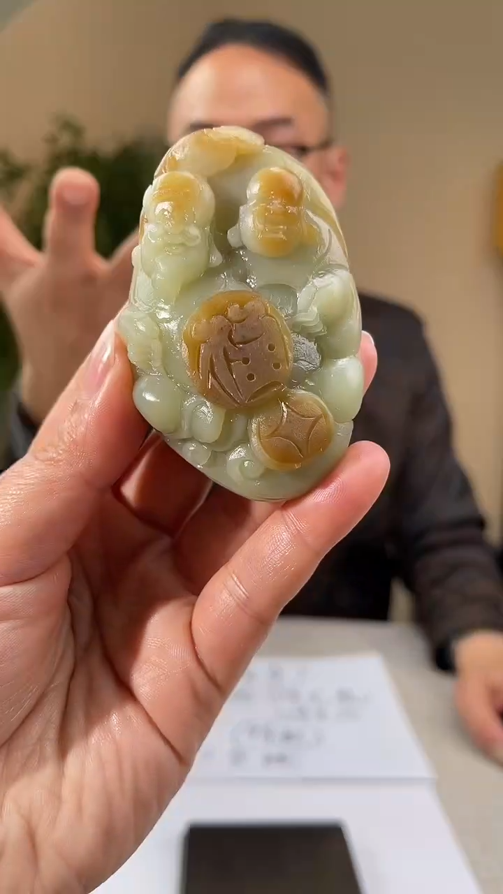 【闪购商品】定制和田玉多样性拍一发一28354