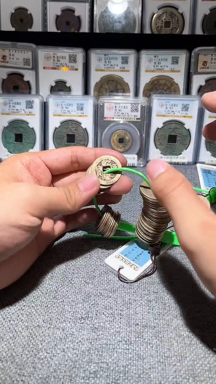 铜A550啊啊啊啊啊啊23乾隆50枚串子