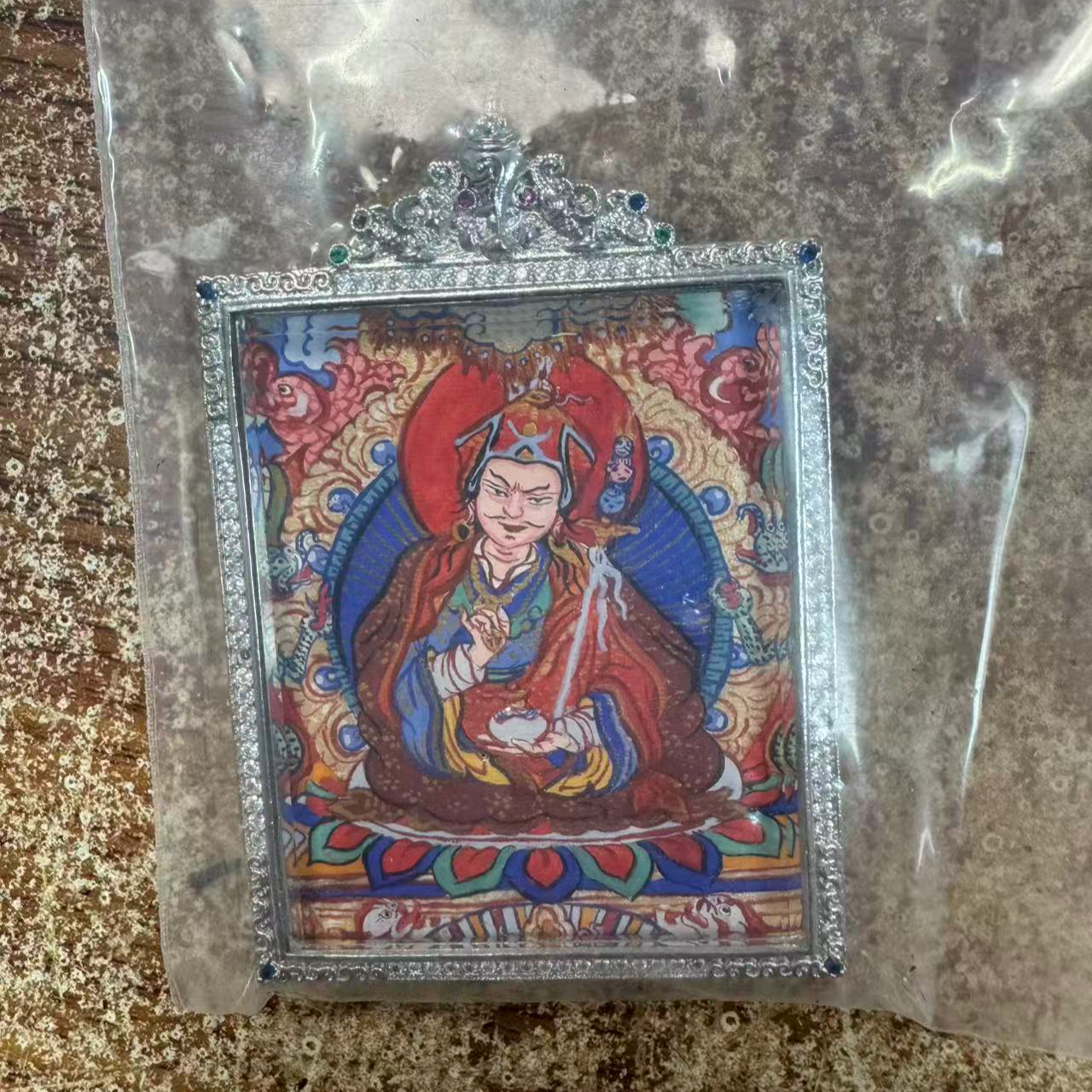 A唐卡绘制唐卡吊坠478