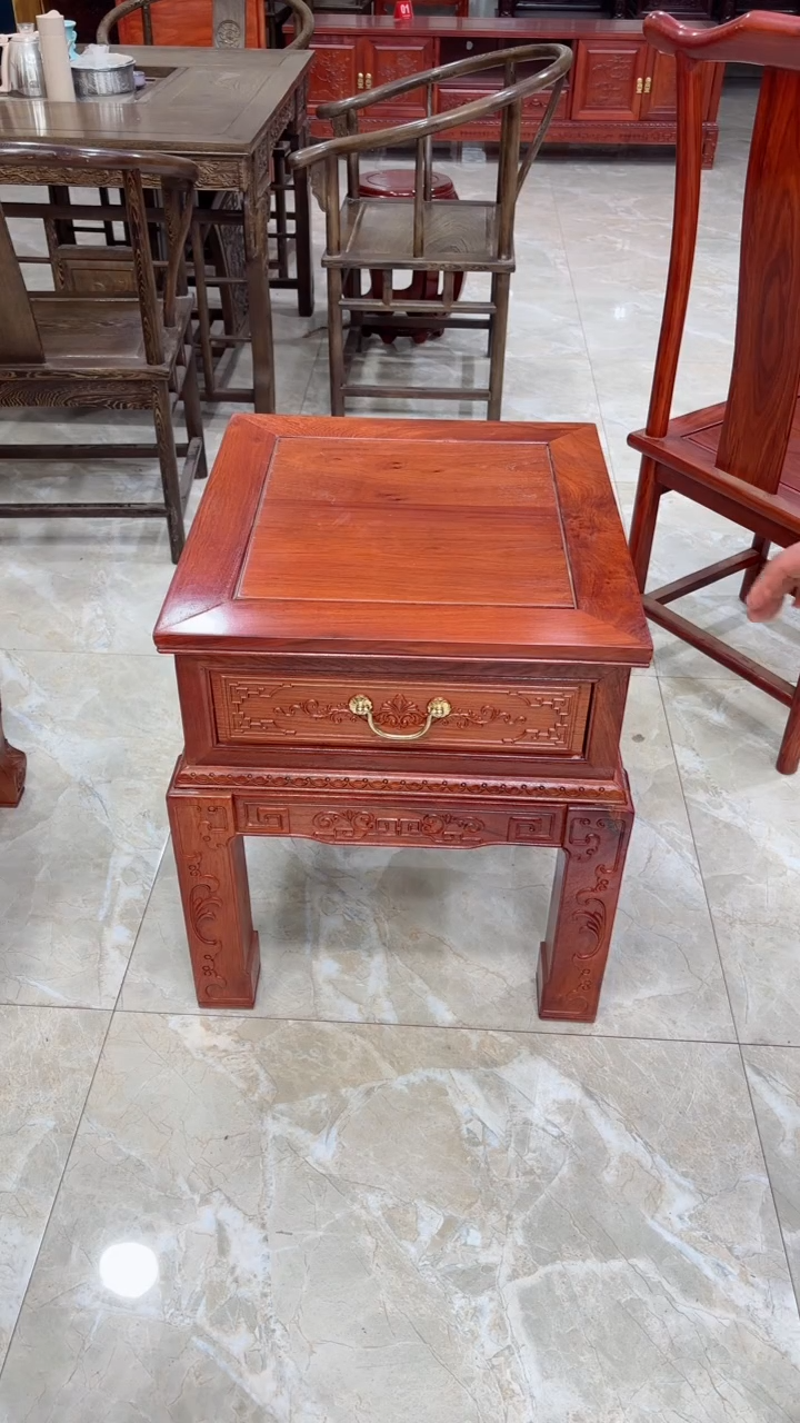 【闪购商品】花梨木类成套家具大果紫檀抽屉几