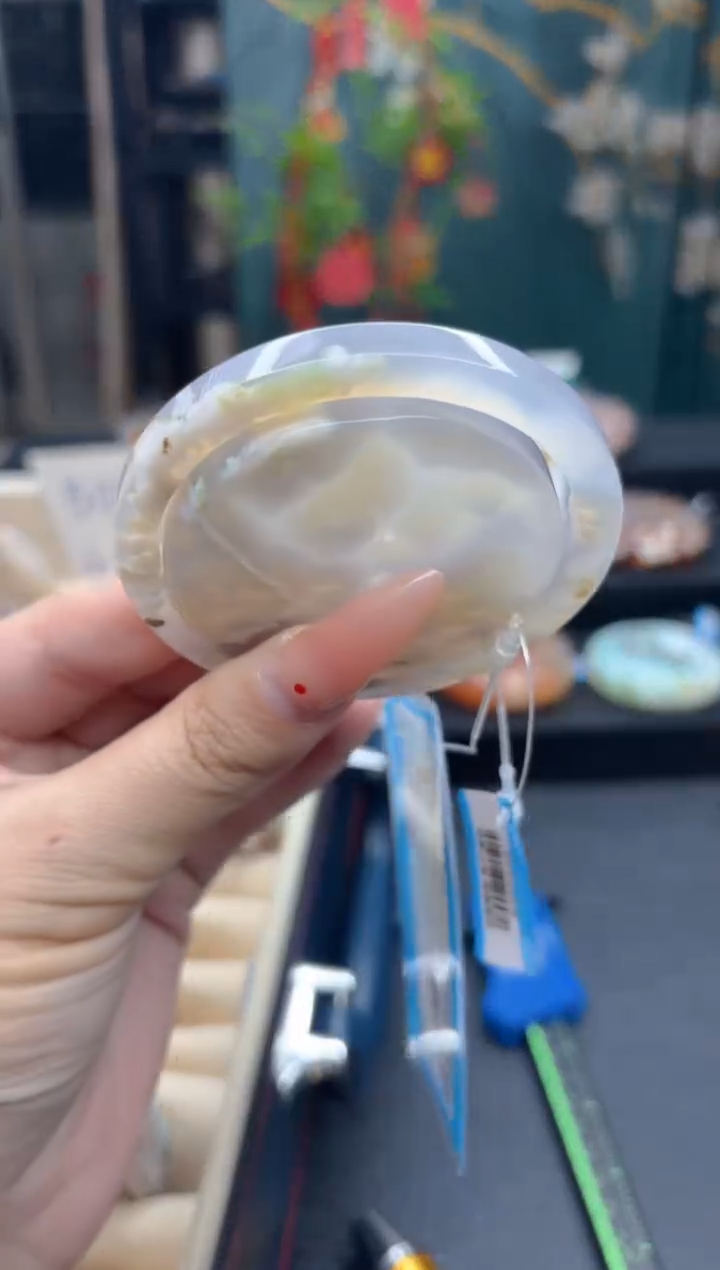 【闪购商品】石英质玉手镯未镶嵌534（57圈赠送镯心）