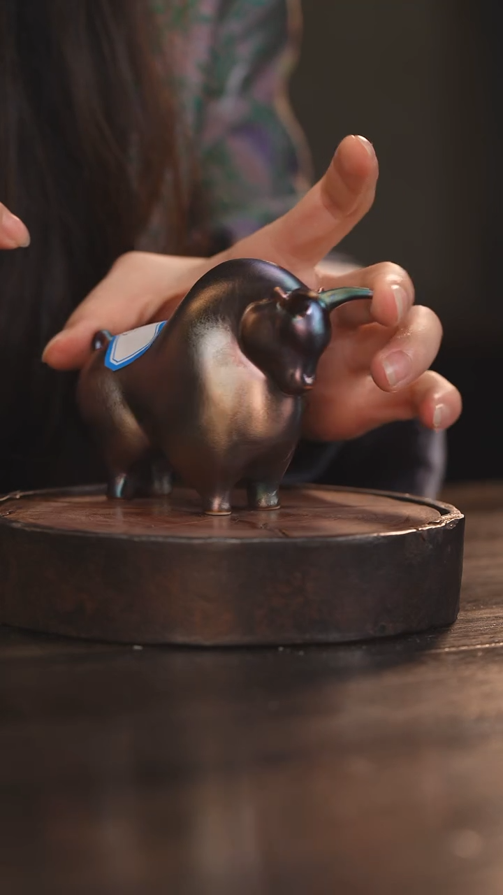 【闪购商品】杯61柴房陶瓷丨窑宝牛