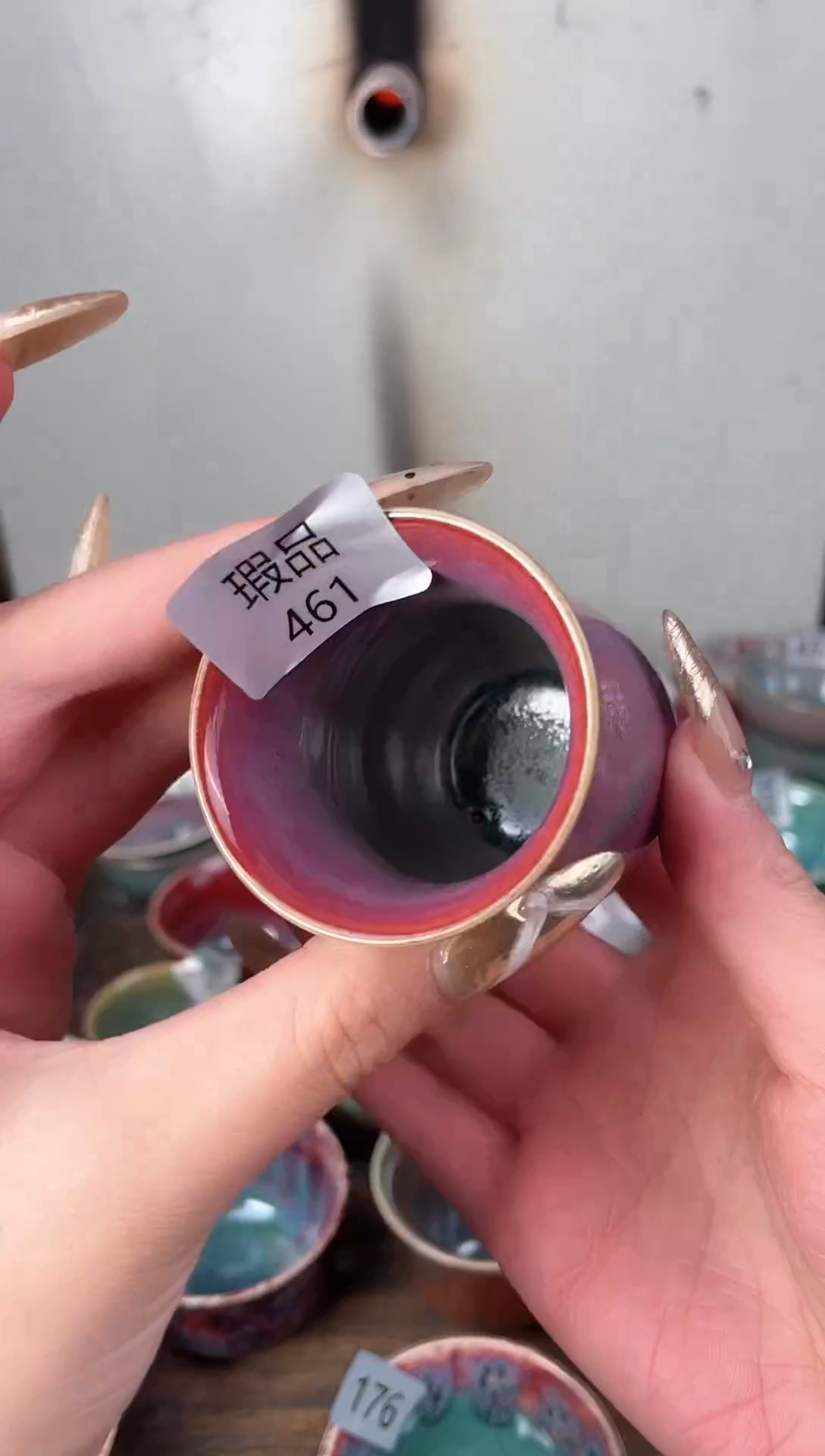 【闪购商品】摆件钧瓷手工茶器窑变