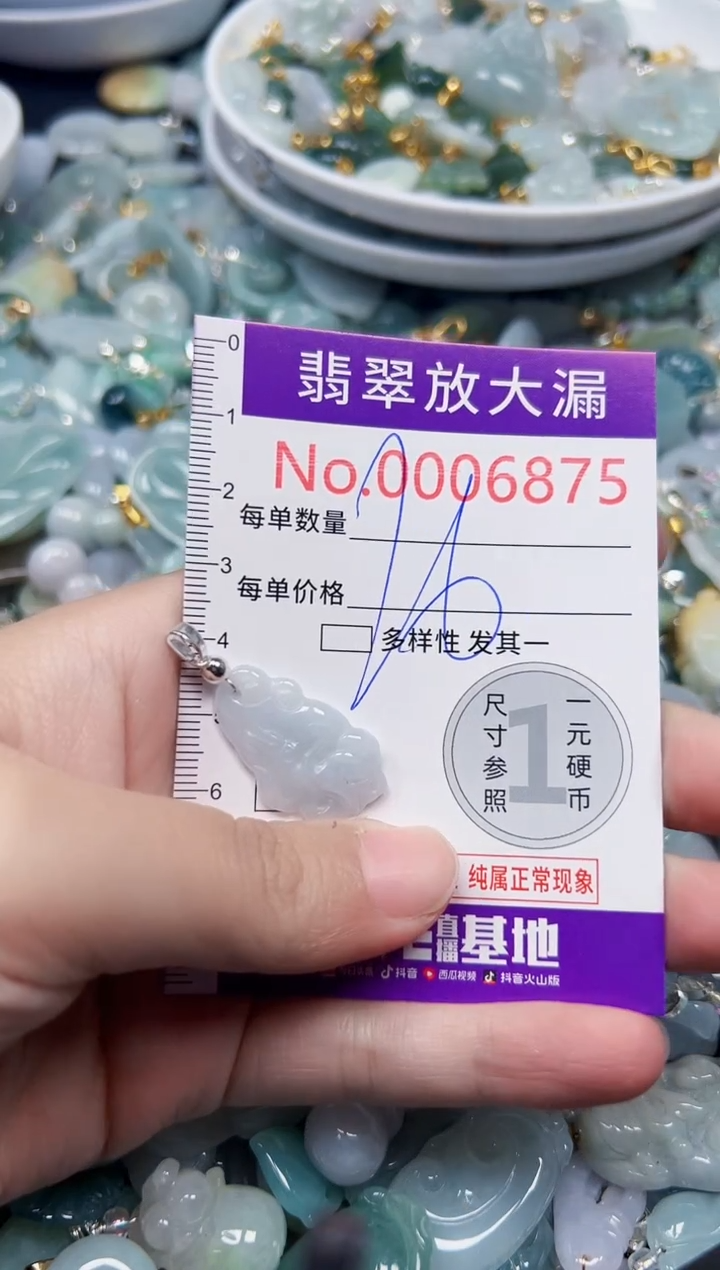 颈饰未镶嵌翡翠6875