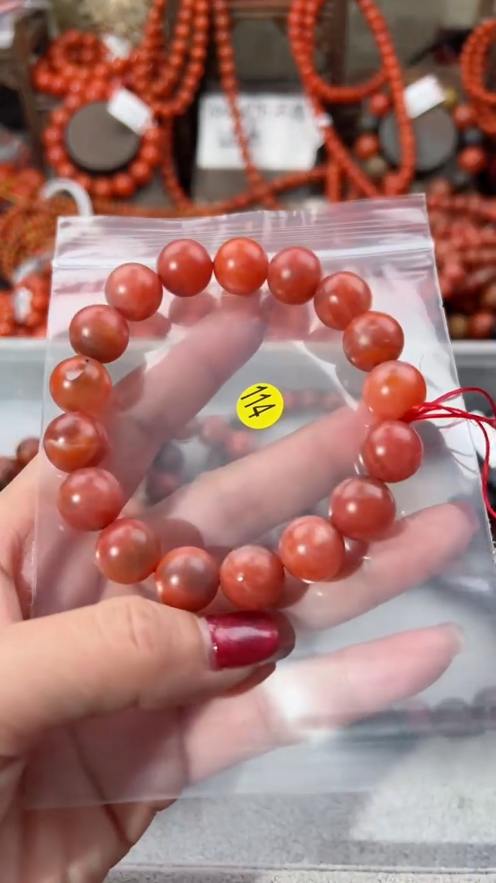 【闪购商品】南红玛瑙手串未镶嵌12