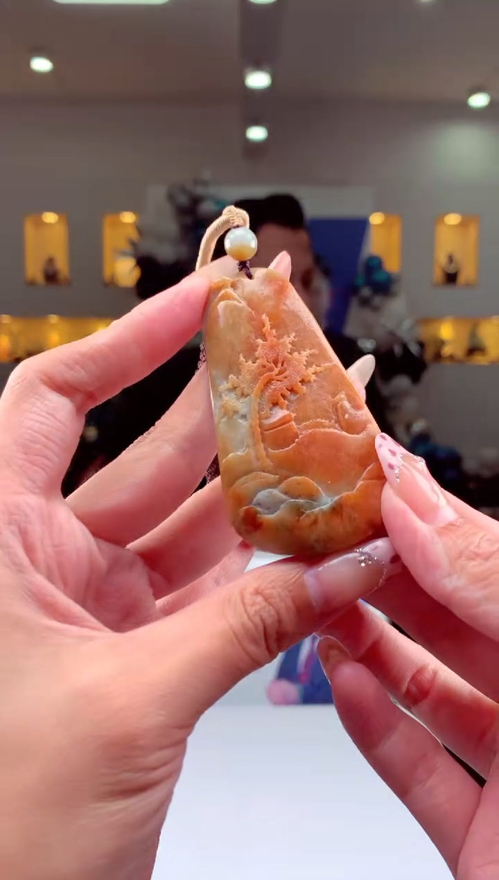 【闪购商品】定制翡翠未镶嵌挂件发货（拍一发一）