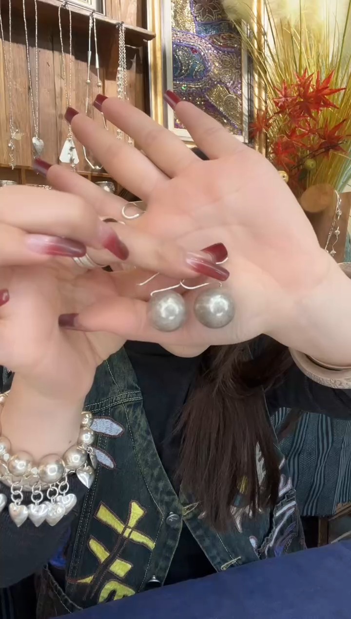 无925银双****༻耳饰 