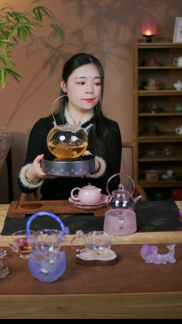 【闪购商品】晋芳  老花电陶炉+ 云谨壶 
