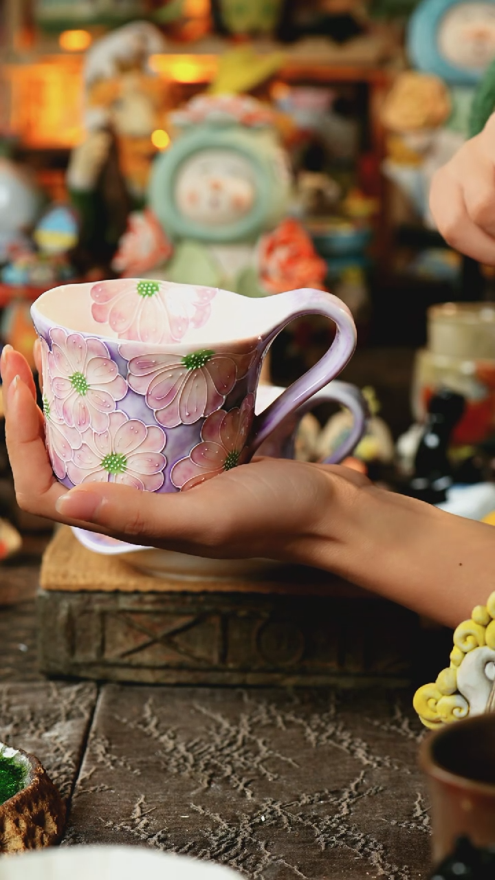 【闪购商品】瓷片设计师款手工手作