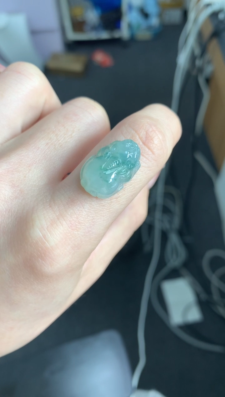 【闪购商品】定制翡翠未镶嵌貔貅