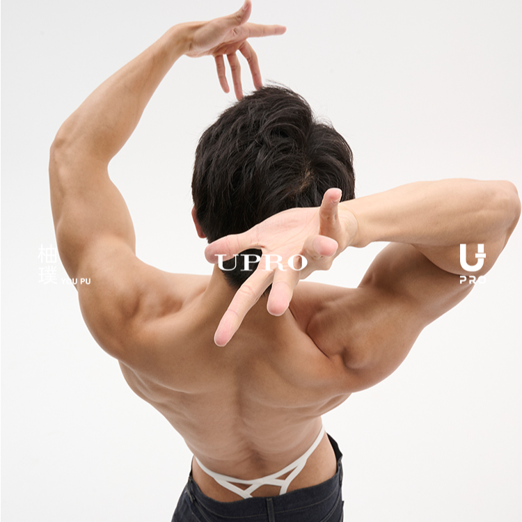 【柚璞】UPRO(13056)蛇鳞蕾丝中华结三角内裤