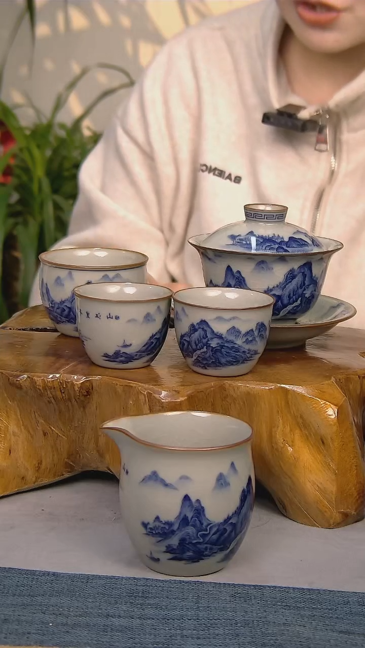 【闪购商品】简装家用款5件套 陶瓷家用茶具系列