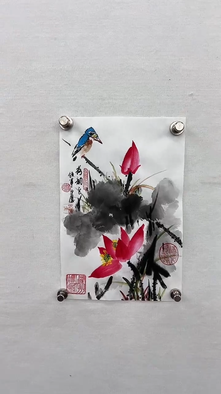 书法杨领军、徐庐陵-国画作品