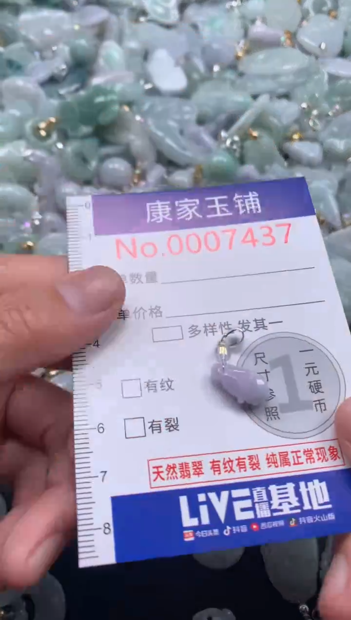 颈饰未镶嵌翡翠7437