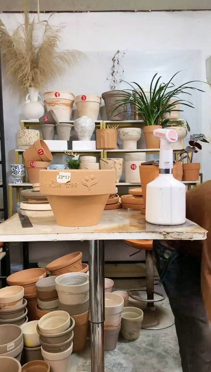 【闪购商品】红陶23*16红陶斗盆 1盆无托