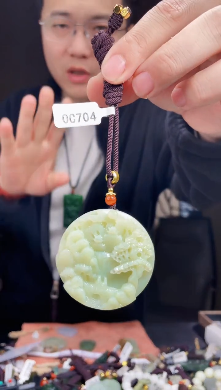 【闪购商品】和田玉颈饰未镶嵌拍一发一