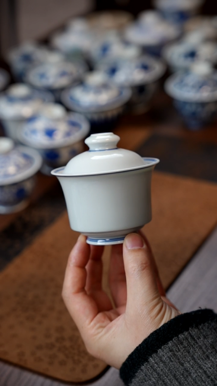 【闪购商品】130马蹄盖碗111111111